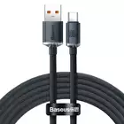 Baseus kabel Crystal Shine USB - USB-C 2,0 m 100W czarny