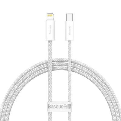 Baseus kabel Dynamic PD USB-C - Lightning 1,0m biały 20W