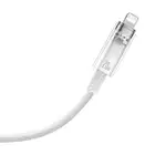 Baseus kabel Explorer PD USB-C - Lightning 2,0m biały z kontrolą temperatury 20W