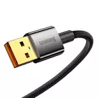 Baseus kabel Explorer USB - USB-C 1,0 m czarny z automatycznym wyłączaniem 100W