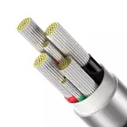 Baseus kabel Explorer USB - USB-C 1,0 m czarny z automatycznym wyłączaniem 100W