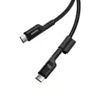 Baseus kabel Fish-Eye Fast Charging Data Cable USB-C to USB-C 100W 1m Cluster czarny