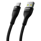 Baseus kabel Flash 2 Charging Cable USB to USB-C 100W 1m Cluster czarny