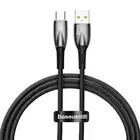 Baseus kabel Glimmer USB - USB-C 1,0m czarny 100W