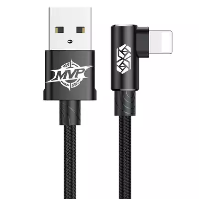 Baseus kabel MVP Elbow USB - Lightning 1,0 m 2A czarny