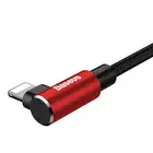 Baseus kabel MVP Elbow USB - Lightning 1,0 m 2A czerwony