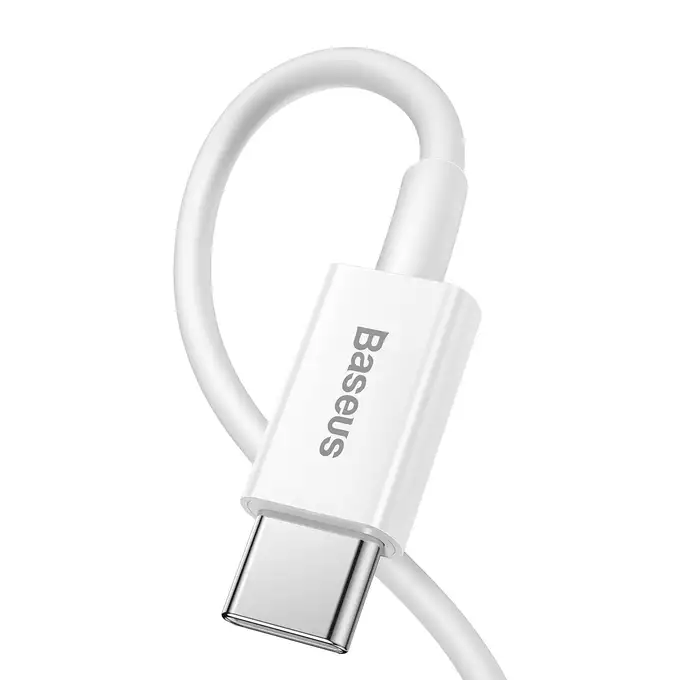 Baseus kabel Superior PD USB-C - Lightning 0,25 m biały 20W