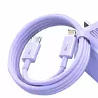 Baseus kabel Superior PD USB-C - Lightning 1,0m fioletowy 20W