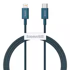 Baseus kabel Superior PD USB-C - Lightning 1,0m niebieski 20W