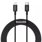 Baseus kabel Superior PD USB-C - Lightning 2,0m czarny 20W