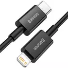 Baseus kabel Superior PD USB-C - Lightning 2,0m czarny 20W