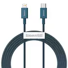 Baseus kabel Superior PD USB-C - Lightning 2,0m niebieski 20W