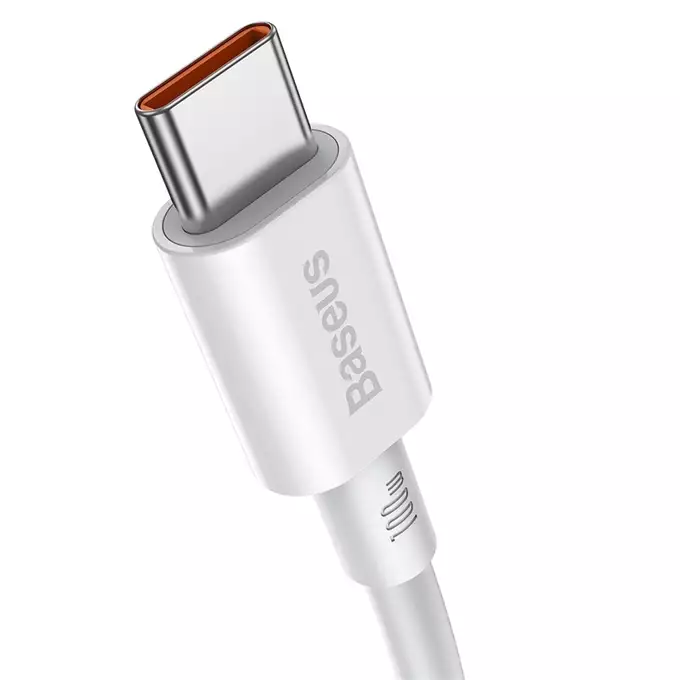 Baseus kabel Superior PD USB-C - USB-C 1,0m biały 100W