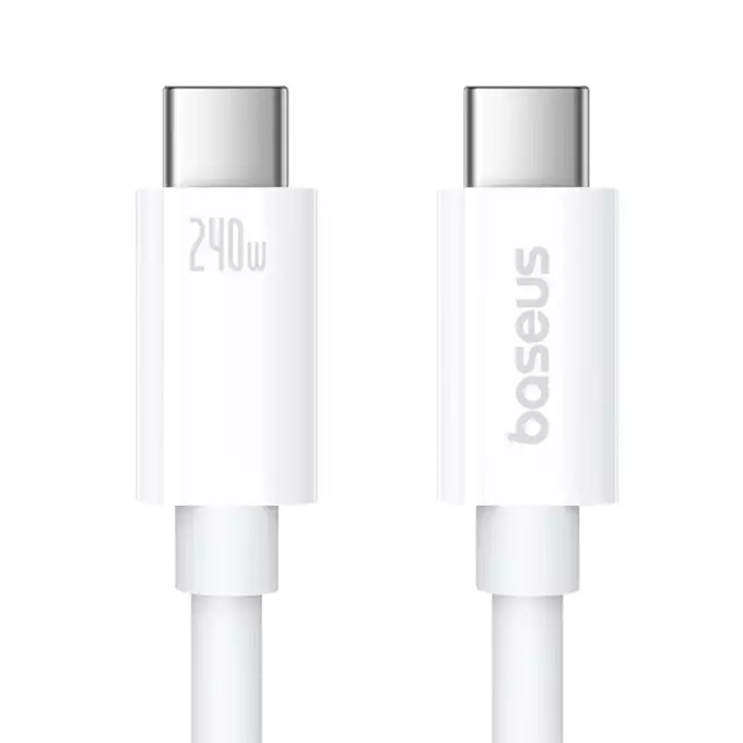 Baseus kabel Superior Series 2 USB4 Full-Function Fast Charging Cable Type-C to Type-C 240W 1m biały