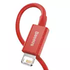 Baseus kabel Superior USB - Lightning 1,0 m 2,4A czerwony