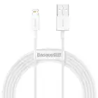 Baseus kabel Superior USB - Lightning 2,0 m 2,4A biały