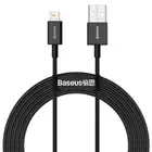 Baseus kabel Superior USB - Lightning 2,0 m 2,4A czarny