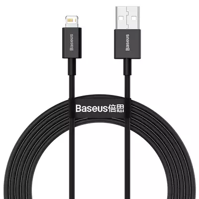 Baseus kabel Superior USB - Lightning 2,0 m 2,4A czarny