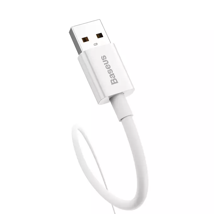 Baseus kabel Superior USB - USB-C 0,25m biały 100W