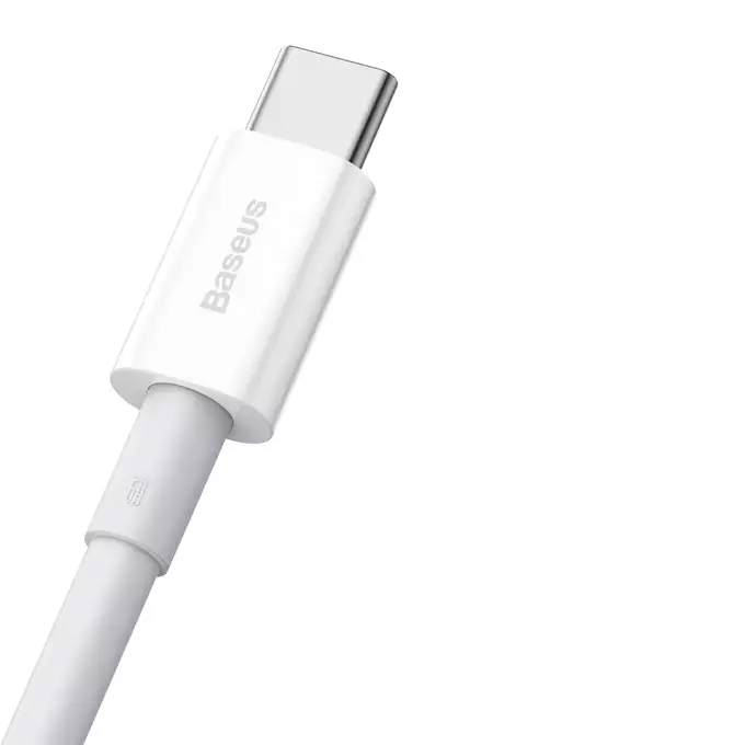 Baseus kabel Superior USB - USB-C 1,0 m biały 66W