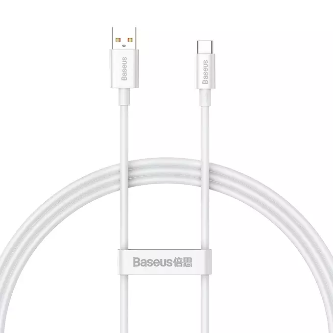 Baseus kabel Superior USB - USB-C 1,0m biały 100W P10320102214-01