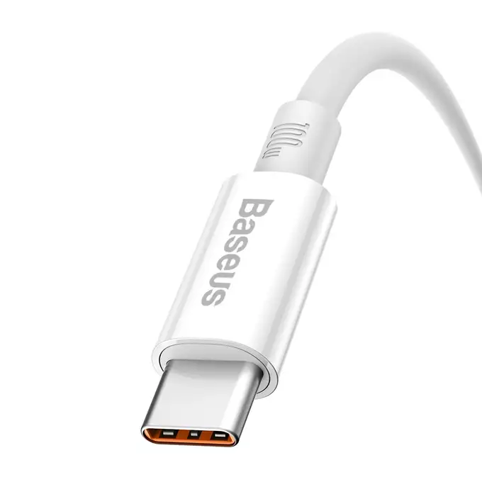 Baseus kabel Superior USB - USB-C 1,0m biały 100W P10320102214-01