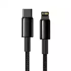 Baseus kabel Tungsten PD USB-C - Lightning 1,0 m czarny 20W