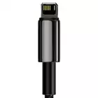 Baseus kabel Tungsten USB - Lightning 2,0m 2,4A czarny