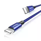 Baseus kabel Yiven USB - Lightning 1,2 m 2A niebieski