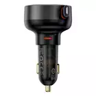 Baseus ładowarka samochodowa Enjoyment Pro Car Charger C+Retractable Type-C Cable 60W czarna