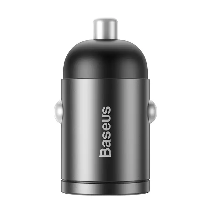 Baseus ładowarka samochodowa Tiny Star Mini QC 3.0 30W 1x USB szara