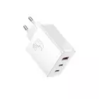 Baseus ładowarka sieciowa Cube Pro PD 65W 2x USB-C 1x USB biała