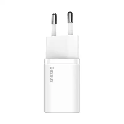 Baseus ładowarka sieciowa Super Si PD 20W 1x USB-C biała