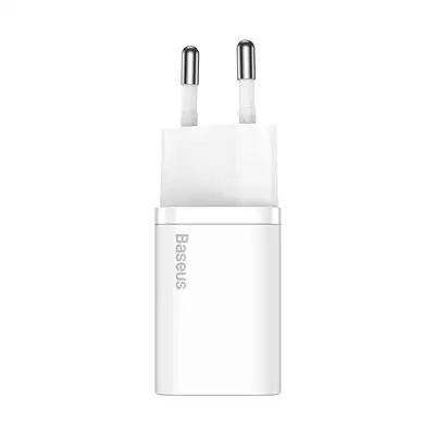 Baseus ładowarka sieciowa Super Si PD 20W 1x USB-C biała + kabel USB-C - Lightning