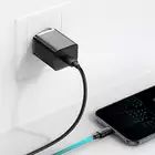 Baseus ładowarka sieciowa Super Si PD 20W 1x USB-C czarna + kabel USB-C - Lightning