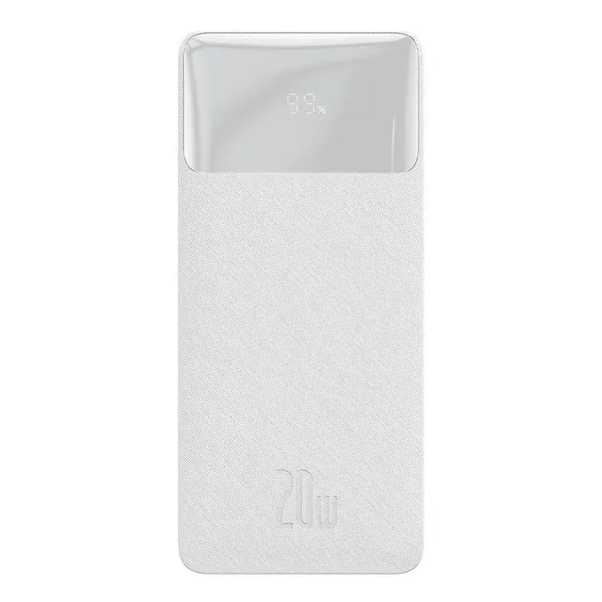 Baseus power bank Bipow 20W 10000mAh biały