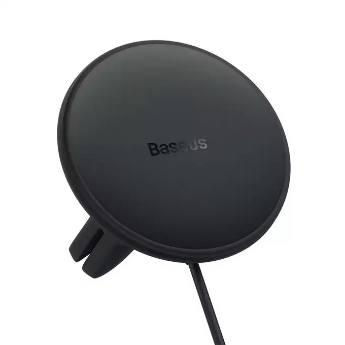 Baseus uchwyt samochodowy CW01 3w1 z funkcją ładowania bezprzewodowego 15W i ładowarką samochodową USB-C 25W czarny