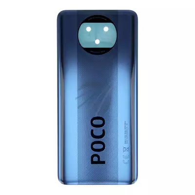 Klapka baterii do Xiaomi Poco X3 - niebieska